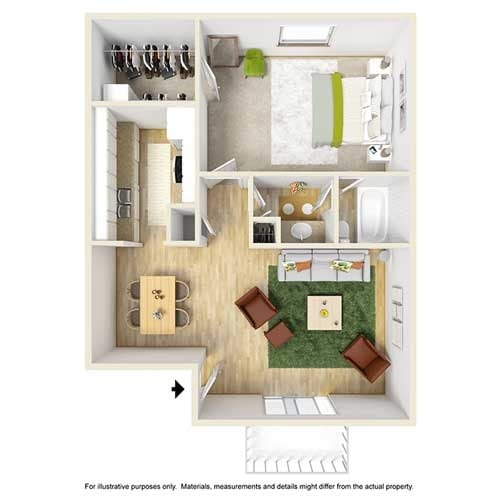 Floorplan - The Place at Galleria