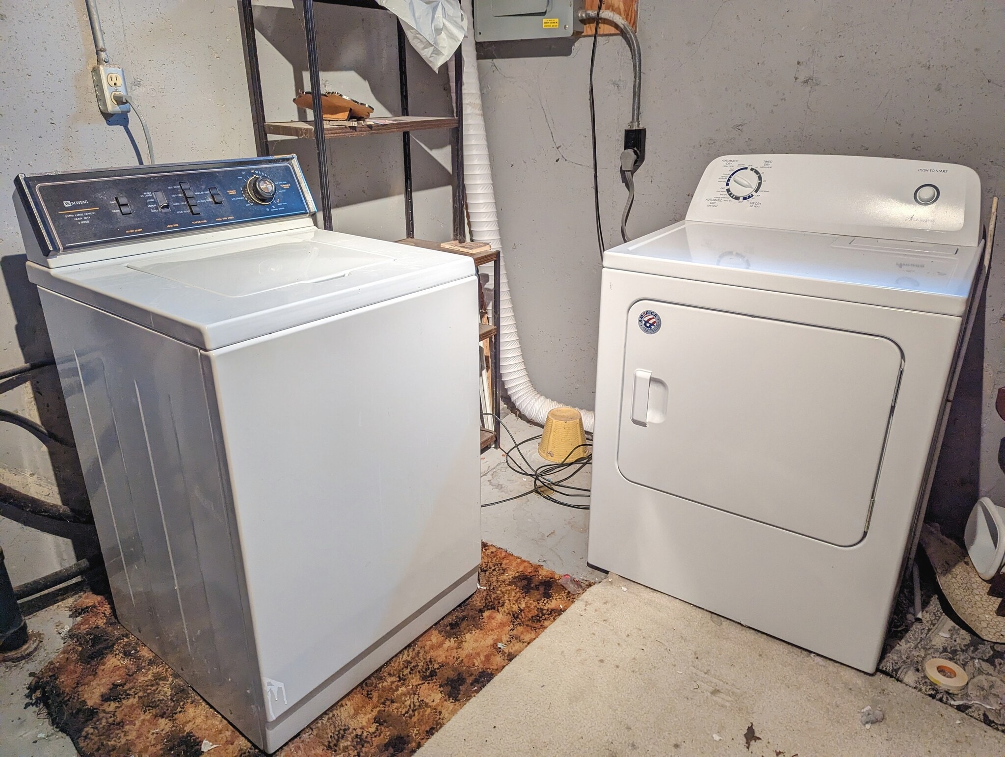 Washer/dryer in basement - 712 Brandie Rd