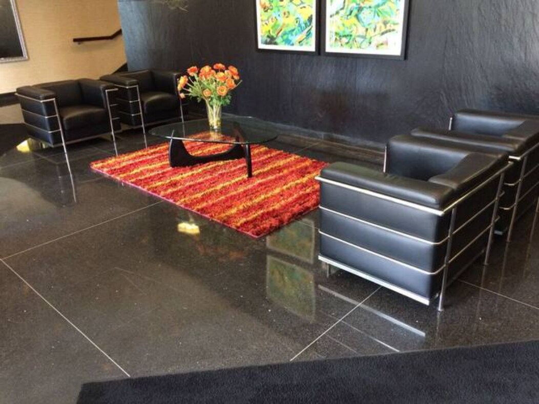 Lobby with 24/7 Gated Parking and Security - 8200 E Jefferson Ave
