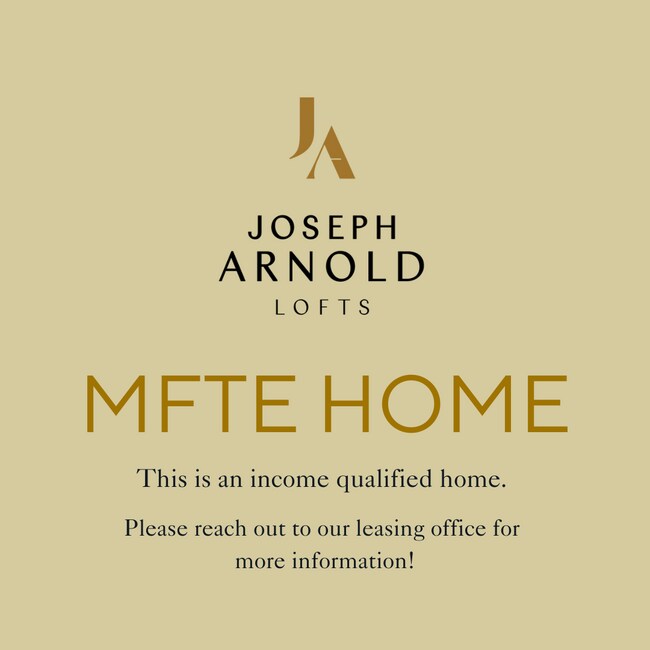 Floorplan - Joseph Arnold Lofts