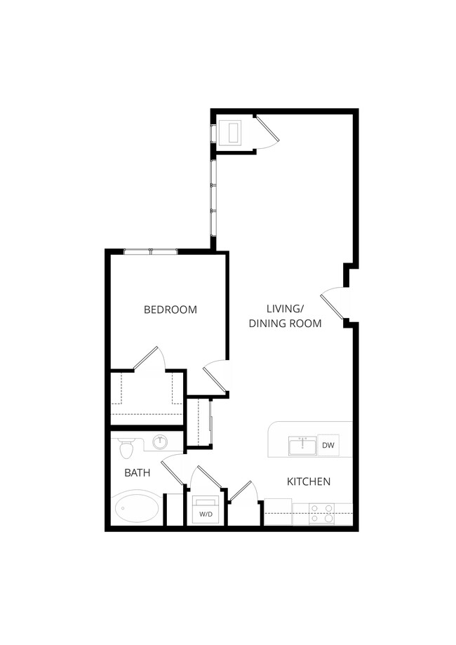 Floorplan - Gatsby Apartments