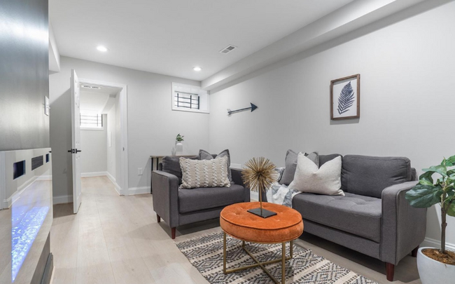 alternate view of basement with storage room - 2608 Loyola Northway