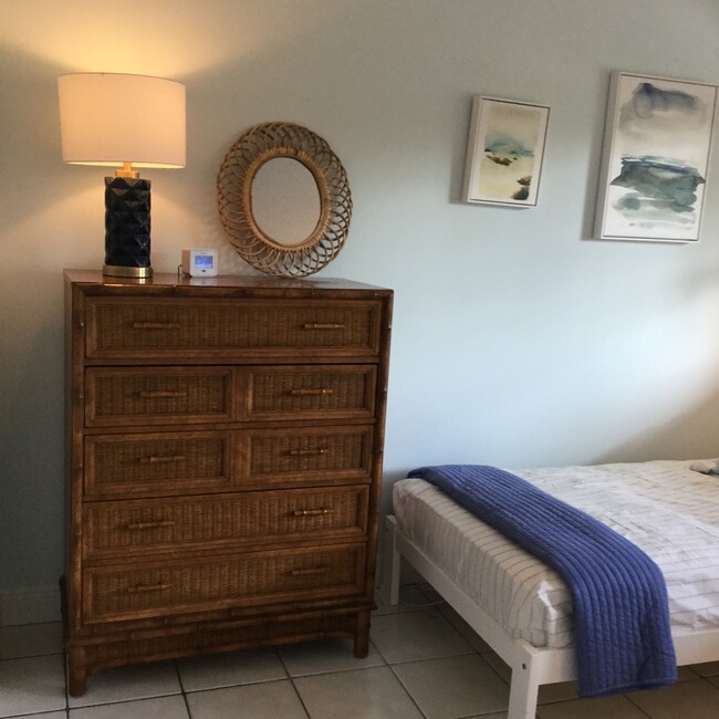 Guest bed dresser - 1541 S Ocean Blvd