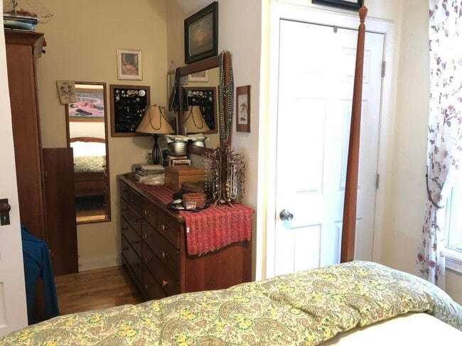 Bedroom 1 with closet and space for multiple dressers - 23 Savoy St