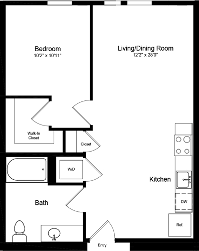 Floorplan - Potrero 1010