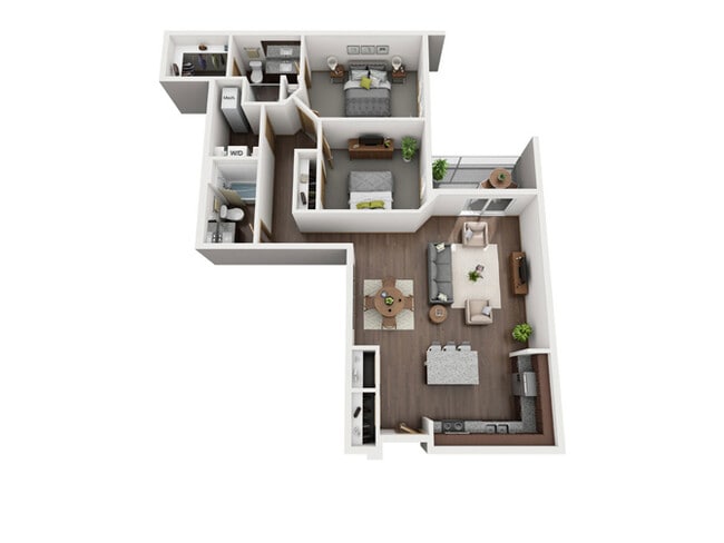 Floorplan - Royster Commons Apartment Homes