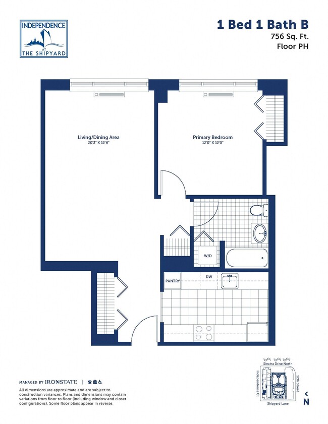 Floorplan - The North Independence