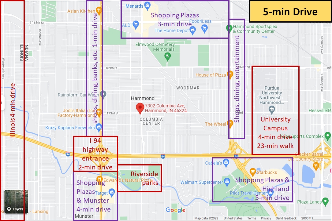 Amid plenty of amenities - 7302 Columbia Ave