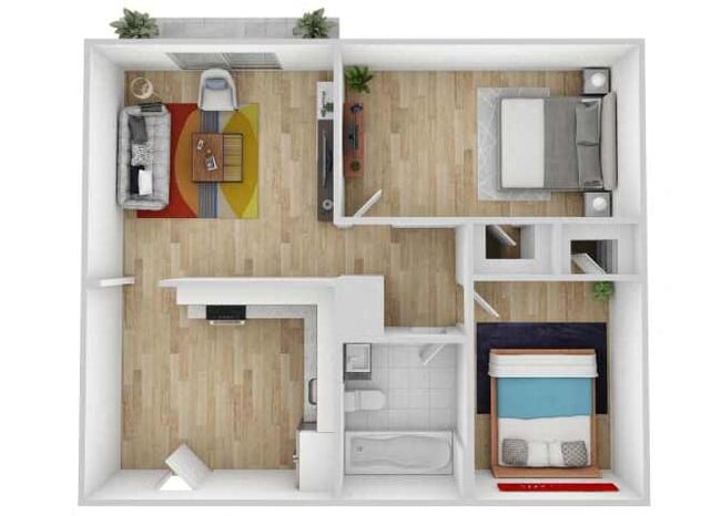 Floorplan - Caya Apartments