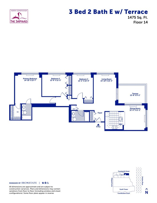 Floorplan - The North Constitution