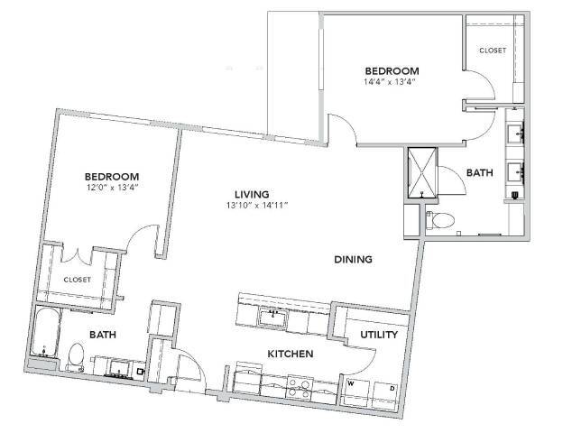 Floorplan - Cypress at Trinity Groves