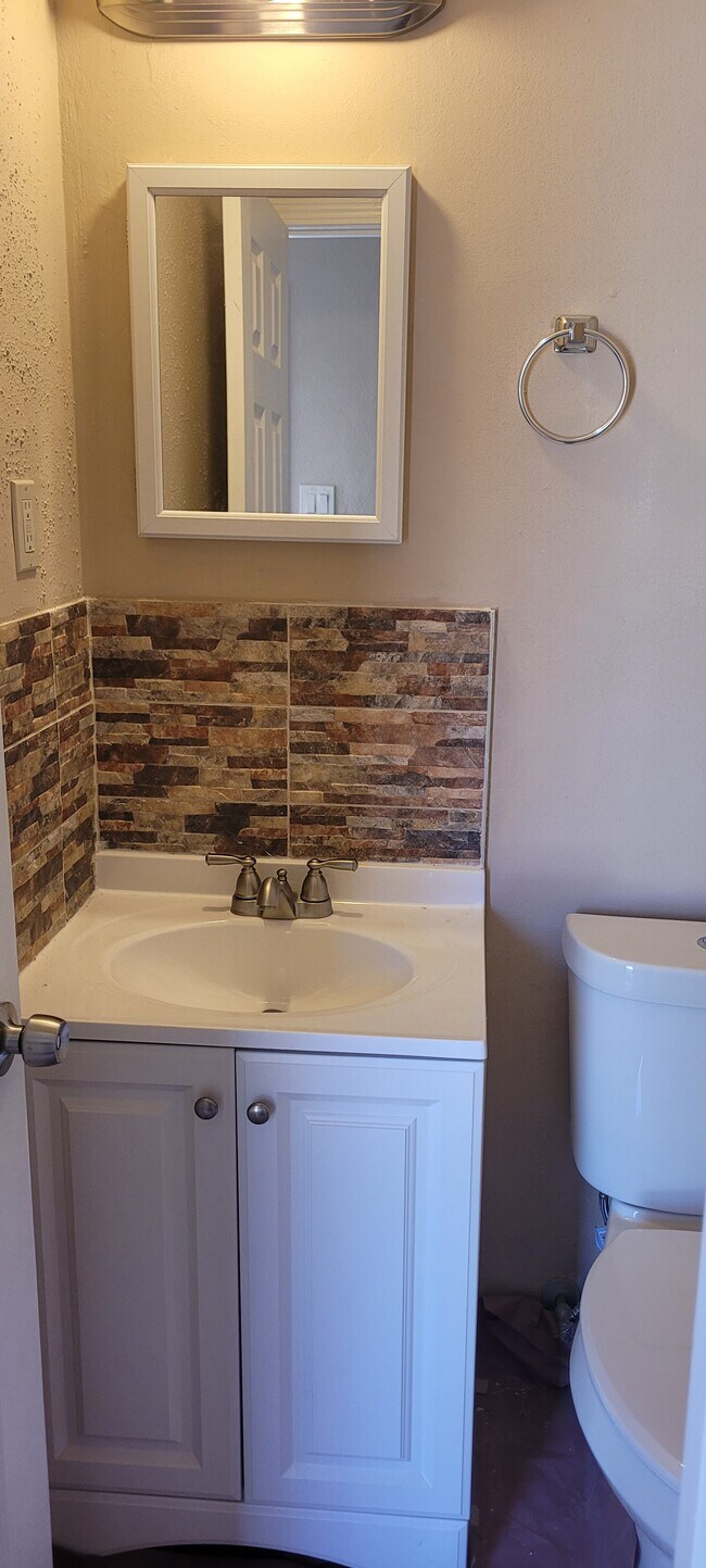 new vanity, new faucet, new toilet - 10001 kodiak Dr