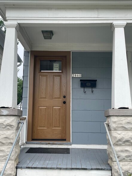 Front Door - 2860 S Delaware Ave