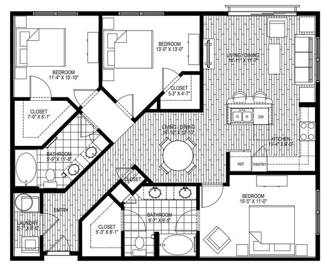 Floorplan - Millennium High Street
