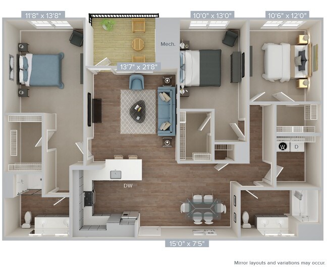 Floorplan - Avalon Boonton