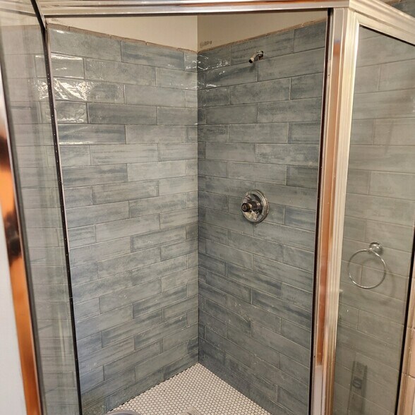 Newly tiled bathroom - 230 W Tazewell St