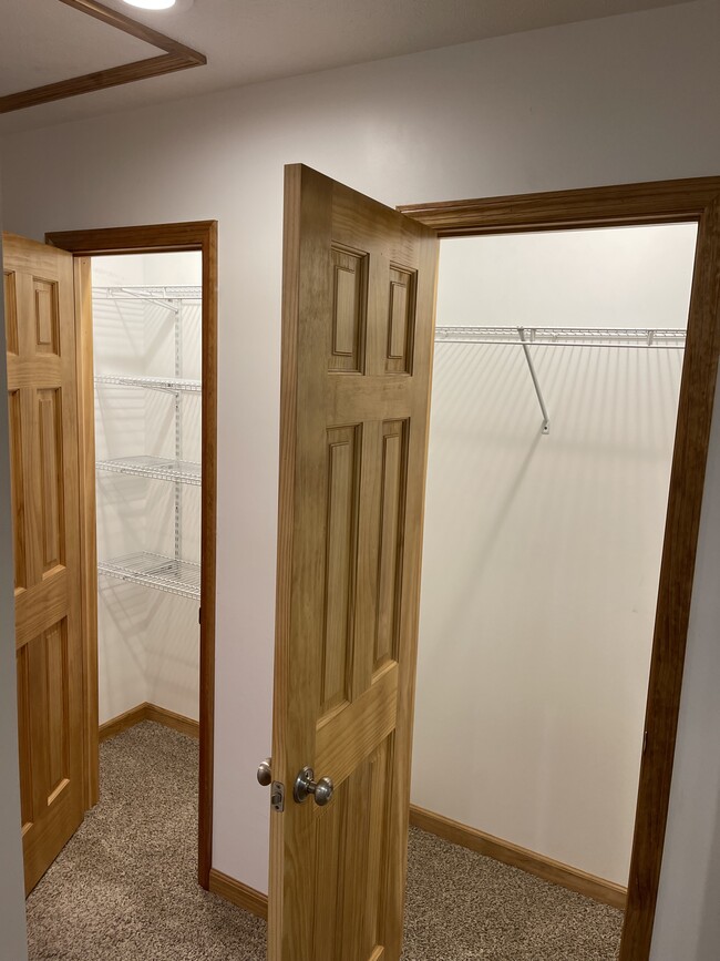 Linen Closet and Storage Closet in Hall - 118 Willadine Dr