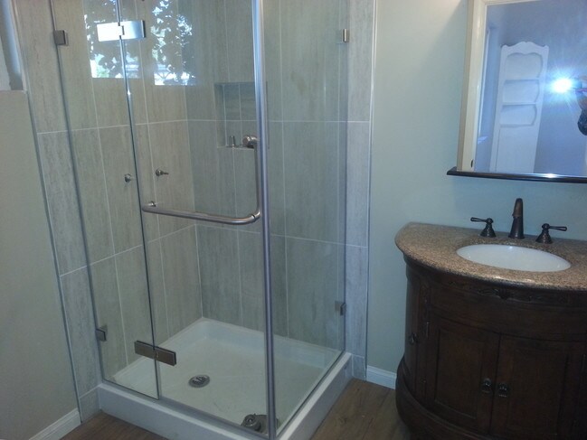 NEW BATH; FRAMELESS GLASS SHOWER - 777 Elmira St