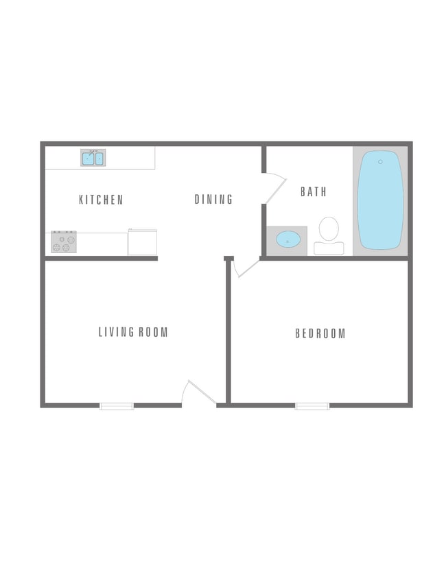 1 Bed 1 Bath - Rancho Alvarado