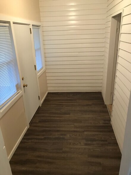 Enter into large mudroom from the back door - 502 E Mulberry St