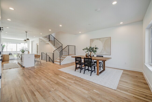 View from front door of main level - 3420 S Grant St