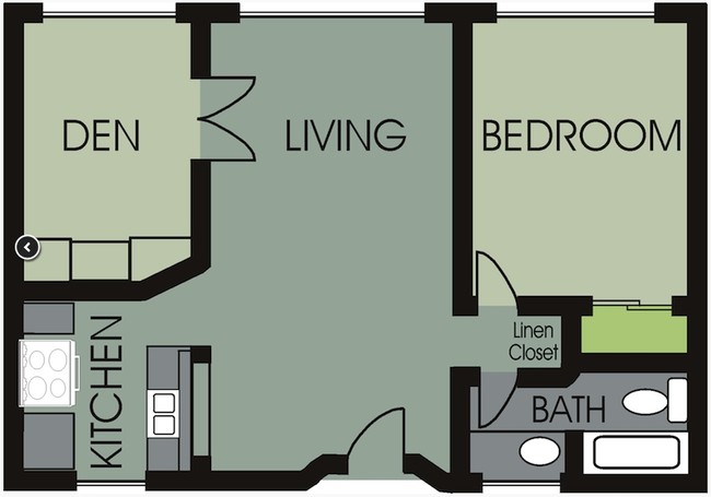 Plan D - Portofino Cove Apartments