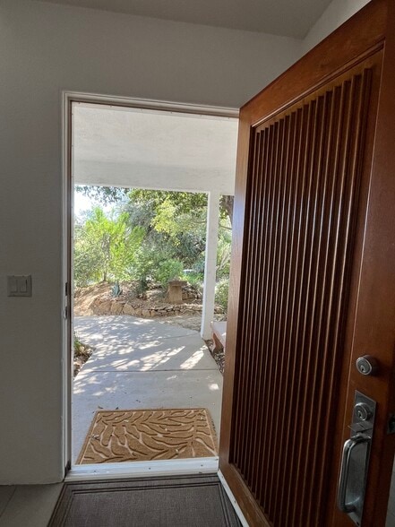 View out front door - 23321 Ida Pl