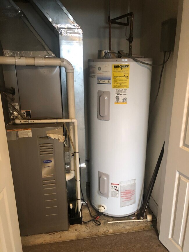 40 gallon hot water heater + HVAC - 1204 Florida Ave NE