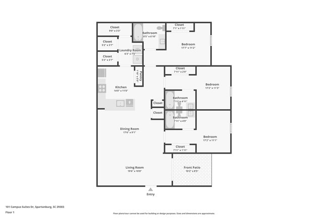 Floorplan - The Hub at Palmetto Pointe