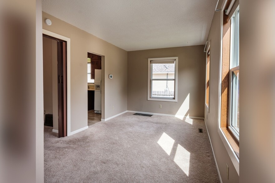 Living Room view From Entry Way - 525 8th St NW