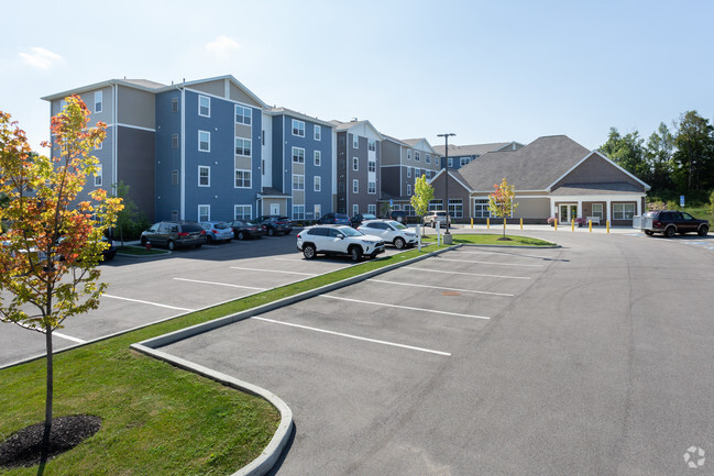 Building Photo with Parking - Brookside Residences Apartment Homes