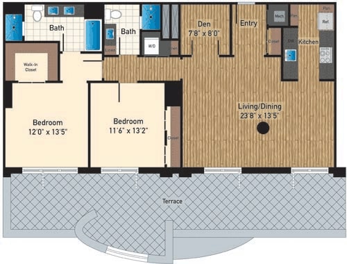 Floorplan - 425 Mass