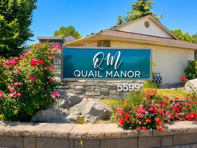 Main Entrance - Quail Manor Townhomes