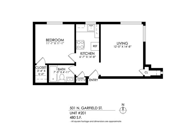 Floorplan - 475-501 Garfield