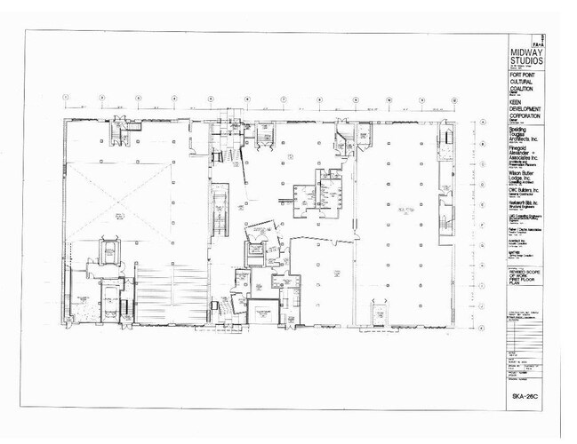 Floor Plan 1 - Midway Studios
