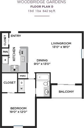 Floorplan - Woodbridge Gardens