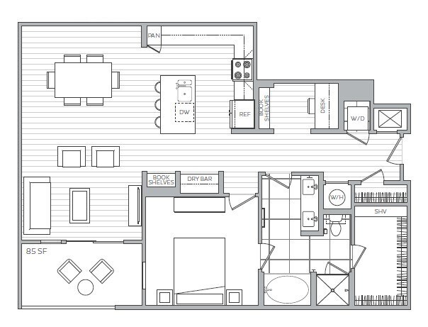 Floorplan - Windsor Mystic River