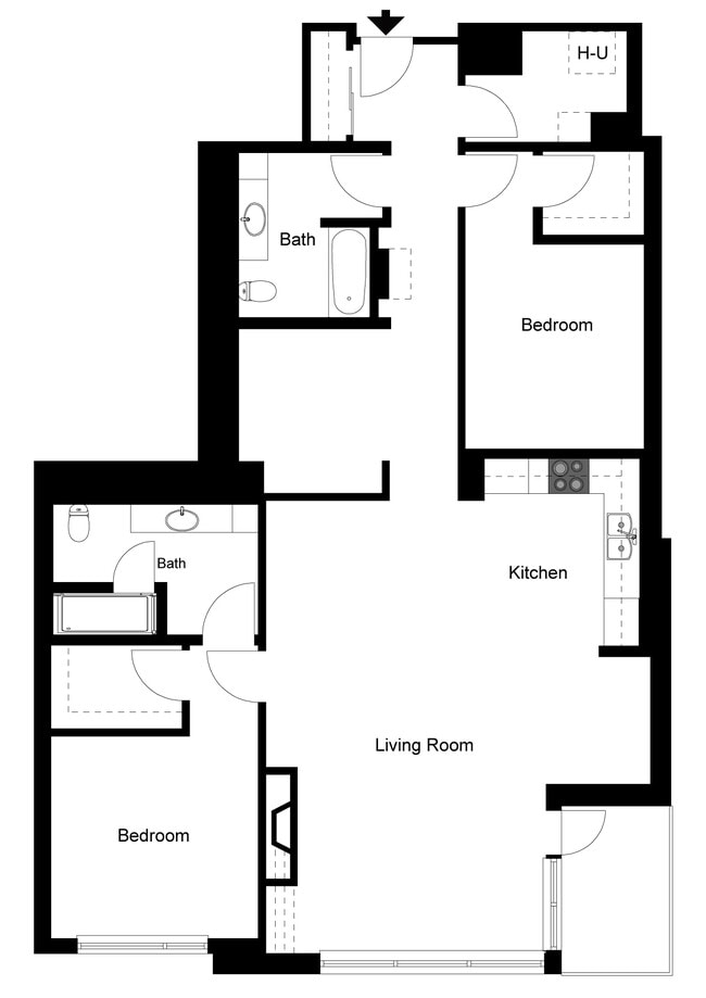 Floorplan - 2121 Belmont