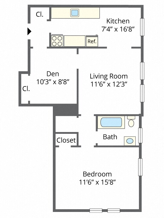 Floorplan - Madison Apartments
