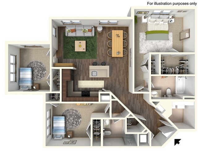 Floorplan - Riverwoods at Tollgate