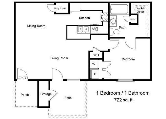 Floorplan - Madison Pointe Apartments