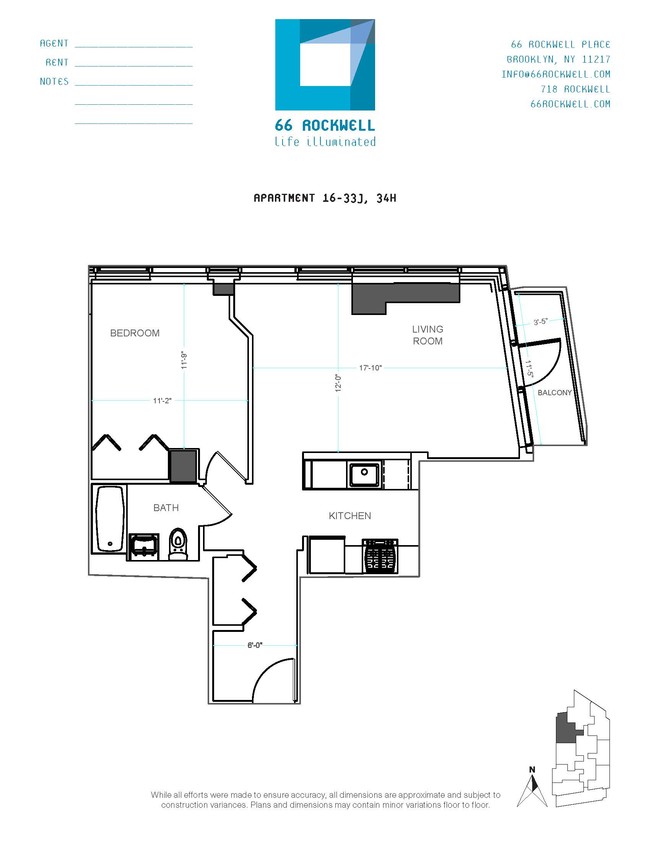 Floorplan - 66 Rockwell Place