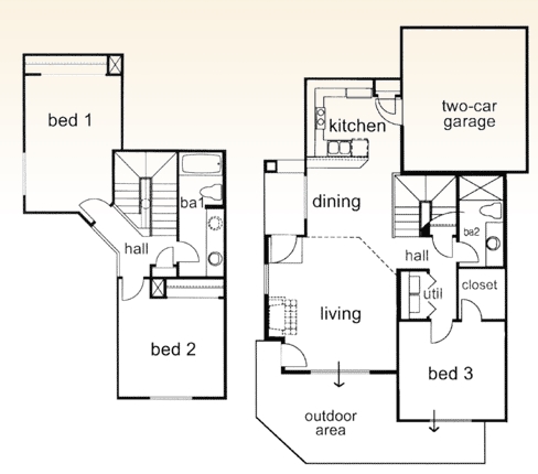 Plan C - Park Place Condominiums