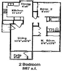 2BR/1BA - Placer Village