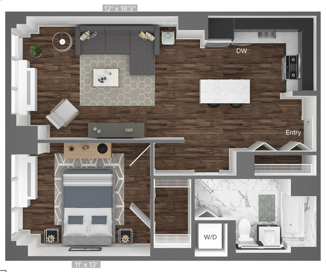 Floorplan - Avalon Bowery Place