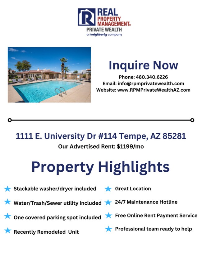 Building Photo - COMING SOON! Spacious 1 Bed 1 Bath Condo i...