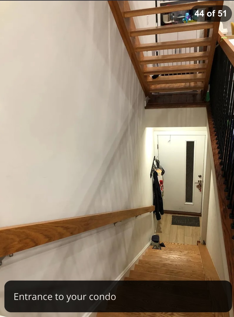 Entrance to condo - 2015 S Hutchinson St