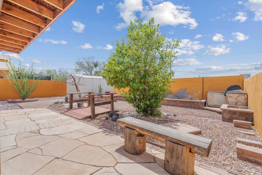 backyard - 8778 S Desert Valley Way