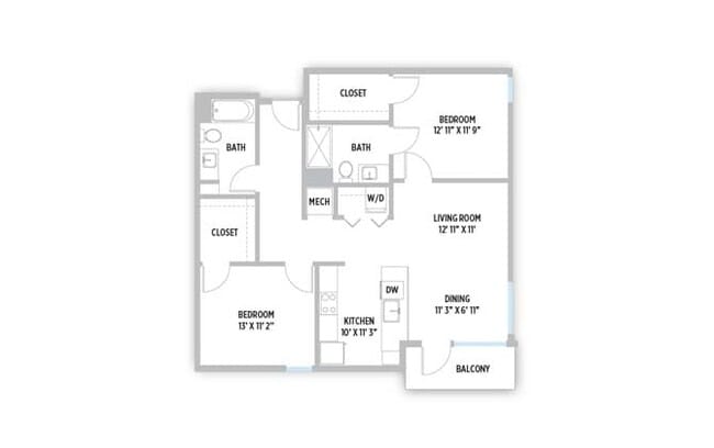 Floorplan - Icon at Gallerie