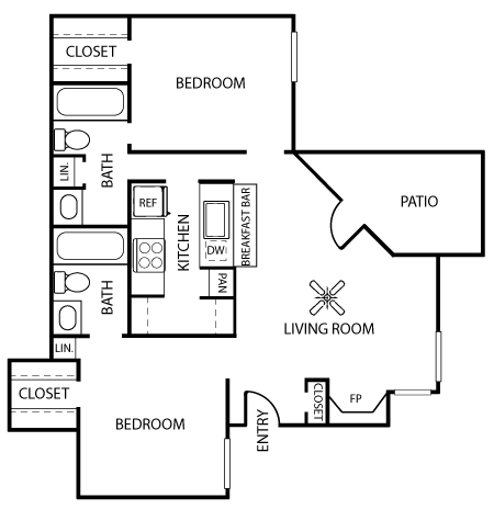 Floorplan - Laurels of Sendera